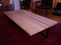 Table de salon en chêne